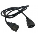 Salicru Cable Salida IEC Alimen C20/C19 1.8 m 16A 1.8m C20 acoplador C19 acoplador Negro cable de transmisión 663BA000002