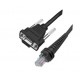 Honeywell CBL-020-300-S00 3m RS232 DB9 Negro cable de serie