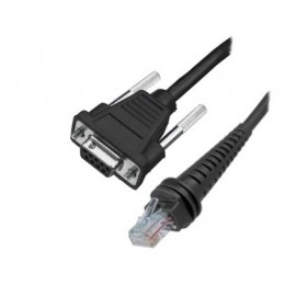 Honeywell CBL-020-300-S00 3m RS232 DB9 Negro cable de serie