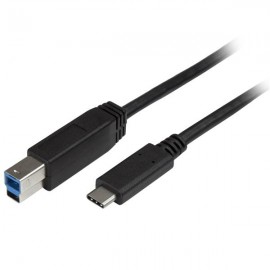 StarTech.com USB315CB2M 2m USB C USB B Macho Macho Negro cable USB