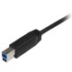 StarTech.com USB315CB2M 2m USB C USB B Macho Macho Negro cable USB