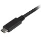 StarTech.com USB315CB2M 2m USB C USB B Macho Macho Negro cable USB