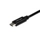 StarTech.com Cable de 1m USB-C a USB-C Acodado a la Derecha