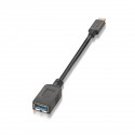 Nanocable USB 3.1, 0.15m 0.15m USB A USB C Negro cable USB 10.01.4201