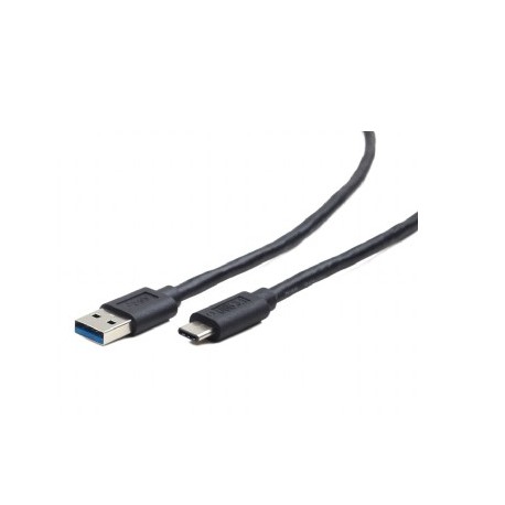 Gembird CCP-USB3-AMCM-1M 1m USB C USB A Macho Macho Negro cable USB