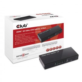 CLUB3D HDMI 2.0 UHD Splitter 4 Ports CSV-1380