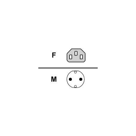 CABLE ALIMENTACION FUJITSU TX200 S1 TX1 T26139-Y1740-L10