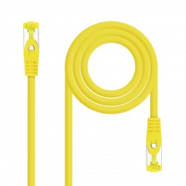 Nanocable Cable de red latiguillo RJ45 LSZH Cat.6A SFTP AWG26, Amarillo, 1.0 m 10.20.1901-Y