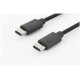 ASSMANN Electronic 1m USB 3.1 C - C cable USB USB C Macho Negro AK-300138-010-S