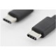 ASSMANN Electronic 1m USB 3.1 C - C cable USB USB C Macho Negro AK-300138-010-S