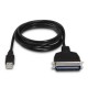 AISENS A104-0038 adaptador de cable USB A CN36 Negro