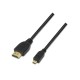 AISENS A119-0116 cable HDMI 0,8 m HDMI tipo A (Estándar) Negro