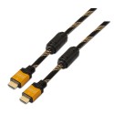 AISENS A119-0112 cable HDMI 3 m HDMI tipo A (Estándar) Negro, Naranja