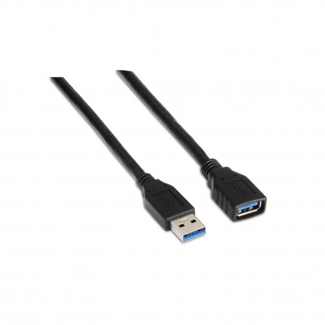 AISENS A105-0041 cable USB 1 m USB A Negro