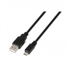 AISENS A101-0029 cable USB 3 m USB A Micro-USB B Negro