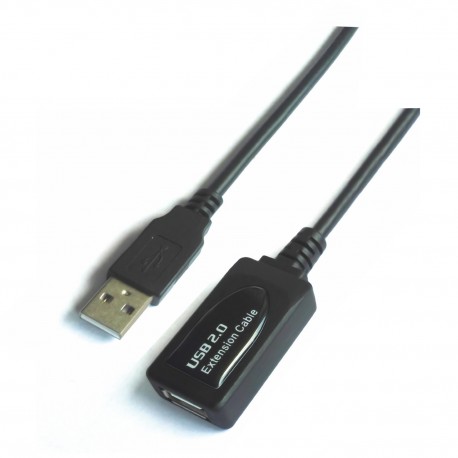 AISENS A101-0020 cable USB 15 m USB A Negro