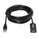 AISENS A101-0018 cable USB 5 m USB A Negro