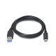 AISENS A107-0060 cable USB 1 m USB A USB C Negro