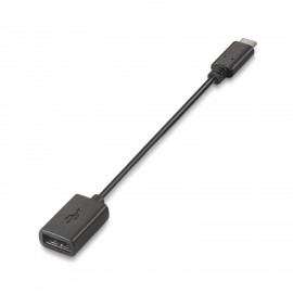 AISENS A107-0059 cable USB 0,15 m USB C USB A Negro