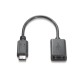 AISENS A107-0059 cable USB 0,15 m USB C USB A Negro