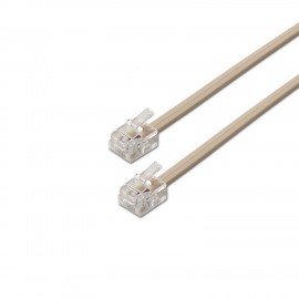 AISENS A143-0317 cable telefónico 2 m Gris