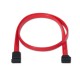 AISENS A130-0155 cable de SATA 0,5 m SATA 7-pin Negro, Rojo