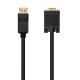 Nanocable Cable conversor DISPLAYPORT a VGA, DP/M - VGA/M, Negro, 2.0 M 10.15.4402