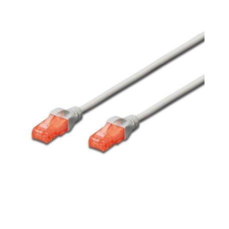 Ewent EW-6U-100 10m Cat6 U/UTP (UTP) Gris