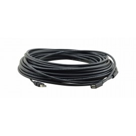 Kramer Electronics CA-UAM/UAF-15 4.6m USB A USB A Macho Hembra Negro cable USB