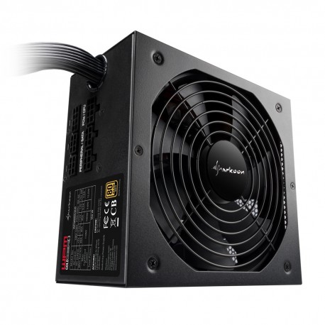 Sharkoon WPM Gold ZERO unidad de fuente de alimentación 650 W ATX Negro 4044951026555