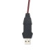 TALIUS Sukhoi ratón USB Óptico 2500 DPI Negro, Rojo, Plata TAL-SUKHOI