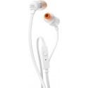 JBL T110 auriculares para móvil Binaural Dentro de oído Blanco Alámbrico JBLT110WHT