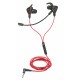 Trust TRU GXT 408 Auriculares Dentro de oído Negro, Rojo 23029