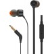 JBL T110 auriculares para móvil Binaural Dentro de oído Negro Alámbrico JBLT110BLK