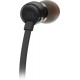 JBL T110 auriculares para móvil Binaural Dentro de oído Negro Alámbrico JBLT110BLK