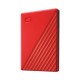 Western Digital My Passport disco duro externo 2000 GB Rojo wdbyvg0020brd-wesn