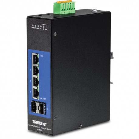 Trendnet TI-G642i Gestionado L2 Gigabit Ethernet (10/100/1000) Negro ti-g642i