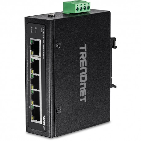 Trendnet TI-E50 switch Fast Ethernet (10/100) Negro ti-e50