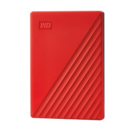 Western Digital My Passport disco duro externo 4000 GB Rojo wdbpkj0040brd-wesn