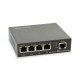 LevelOne GEP-0523 Gigabit Ethernet (10/100/1000) Negro Energía sobre Ethernet (PoE) GEP-0523 GEP-0523