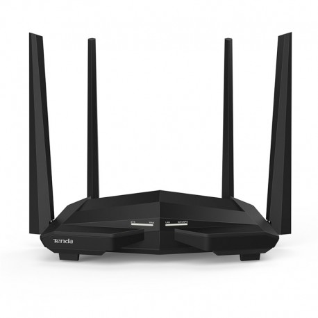 Tenda AC10-EU router inalámbrico Doble banda (2,4 GHz / 5 GHz) Gigabit Ethernet Negro ac10-eu