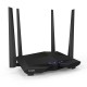 Tenda AC10-EU router inalámbrico Doble banda (2,4 GHz / 5 GHz) Gigabit Ethernet Negro ac10-eu