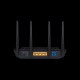 ASUS RT-AX58U router inalámbrico Doble banda (2,4 GHz / 5 GHz) Gigabit Ethernet 90IG04Q0-MO3R10