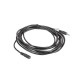 Lanberg CA-MJFJ-10CC-0050-BK cable de audio 5 m 3,5mm Negro ca-mjfj-10cc-0050-bk