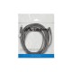 Lanberg CA-MJFJ-10CC-0050-BK cable de audio 5 m 3,5mm Negro ca-mjfj-10cc-0050-bk