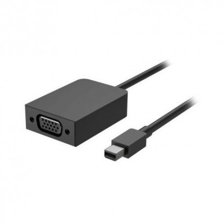 Microsoft EJP-00006 adaptador de cable de vídeo 0,15 m Mini DisplayPort VGA (D-Sub) Negro ejp-00006