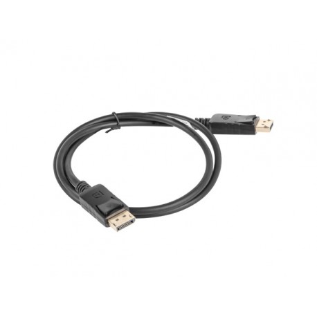 Lanberg cable DisplayPort 1 m Negro ca-dpdp-10cc-0010-bk