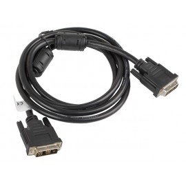 Lanberg cable DVI 1,8 m DVI-D Negro ca-dvis-10cc-0018-bk