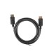 Lanberg cable DisplayPort 3 m Negro ca-dpdp-10cc-0030-bk