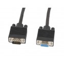 Lanberg cable VGA 1,8 m VGA (D-Sub) Negro CA-VGAC-10CC-0018-B+